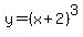 y=%28x%2B2%29%5E3