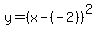 y=%28x-%28-2%29%29%5E2