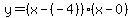 y=%28x-%28-4%29%29%28x-0%29