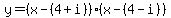 y=%28x-%284%2Bi%29%29%28x-%284-i%29%29