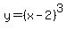 y=%28x-2%29%5E3