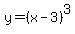 y=%28x-3%29%5E3+
