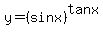 y=+%28sinx%29%5Etanx