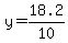 y=++18.2%2F10+