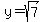 y=++sqrt%287%29