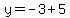 y=+-3%2B+5