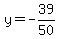 y=+-39%2F50
