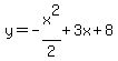 y=+-x%5E2%2F2%2B3x%2B8