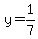 y=+1%2F7