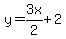 y=+3x%2F2%2B+2