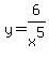 y=+6%2Fx%5E5