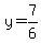 y=+7%2F6+