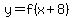 y=+f%28x%2B8%29