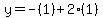 y=-%281%29%2B2%281%29
