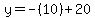 y=-%2810%29%2B20