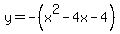 y=-%28x%5E2-4x-4%29