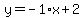 y=-1%2Ax%2B2