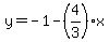 y=-1-%284%2F3%29%2Ax