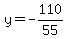 y=-110%2F55