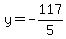 y=-117%2F5