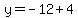y=-12%2B4