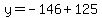 y=-146%2B125%29