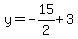 y=-15%2F2%2B3