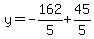 y=-162%2F5%2B45%2F5