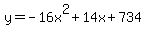 y=-16x%5E2%2B14x%2B734