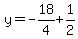 y=-18%2F4%2B1%2F2