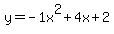 y=-1x%5E2%2B4x%2B2