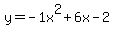 y=-1x%5E2%2B6x-2
