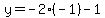 y=-2%28-1%29-1