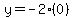 y=-2%280%29