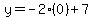 y=-2%280%29%2B7