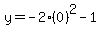 y=-2%280%29%5E2-1