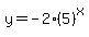y=-2%285%29%5Ex