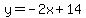 y=-2x%2B14%29
