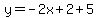 y=-2x%2B2%2B5