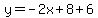 y=-2x%2B8%2B6%29