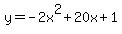 y=-2x%5E2%2B20x%2B1