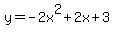 y=-2x%5E2%2B2x%2B3