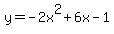 y=-2x%5E2%2B6x-1