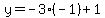 y=-3%2A%28-1%29%2B1