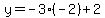 y=-3%2A%28-2%29%2B2
