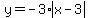 y=-3%2Aabs%28x-3%29