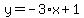 y=-3%2Ax%2B1