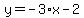 y=-3%2Ax-2