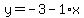 y=-3-1%2Ax