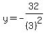 y=-32%2F%283%29%5E2